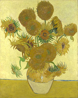 Sunflowers, by Vincent van Gogh