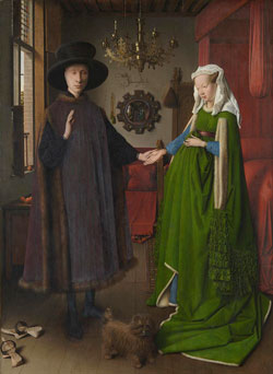 The Arnolfini Portrait, by van Eyck